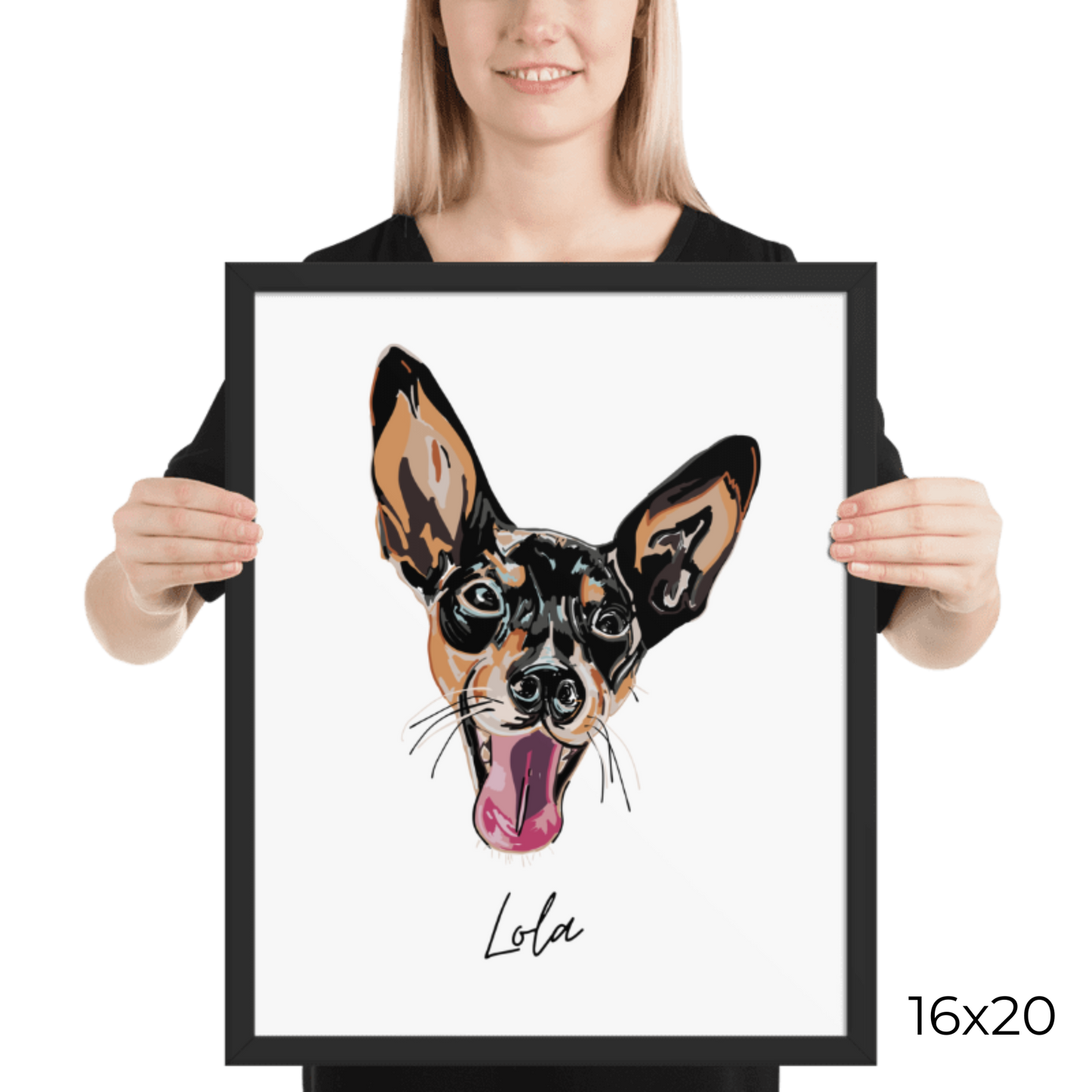 Digital Pet Portrait