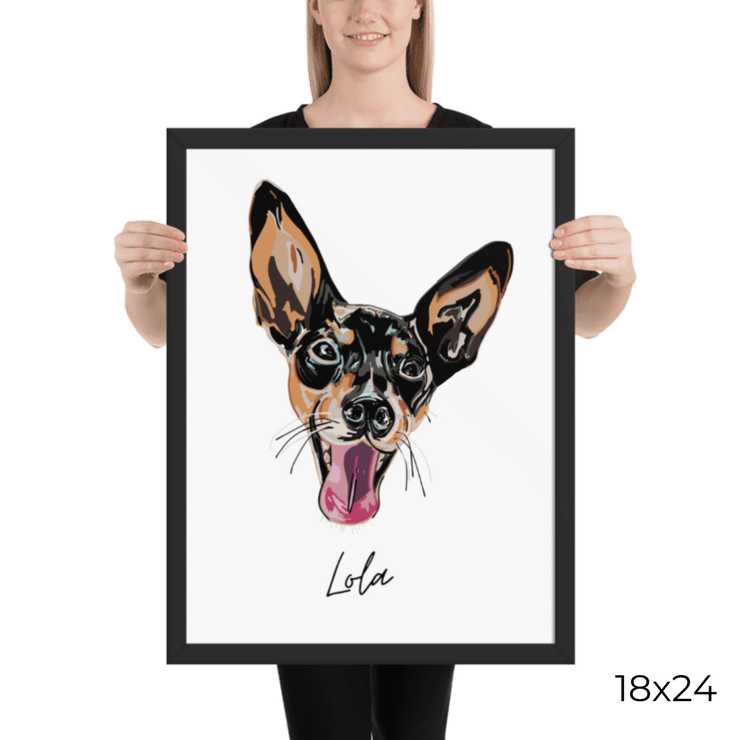 Digital Pet Portrait