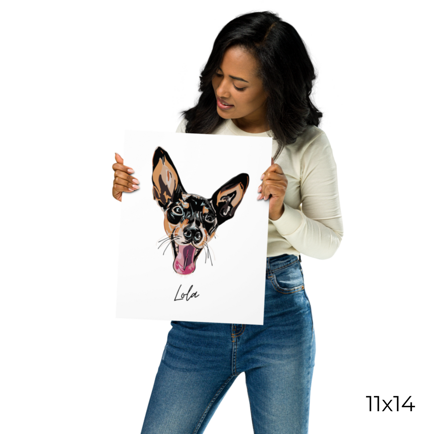 Digital Pet Portrait