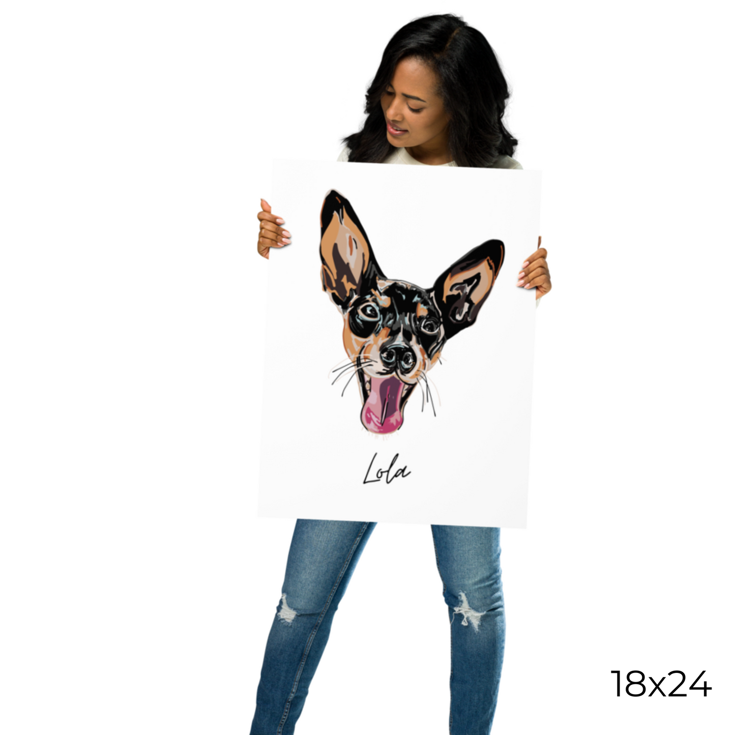 Digital Pet Portrait