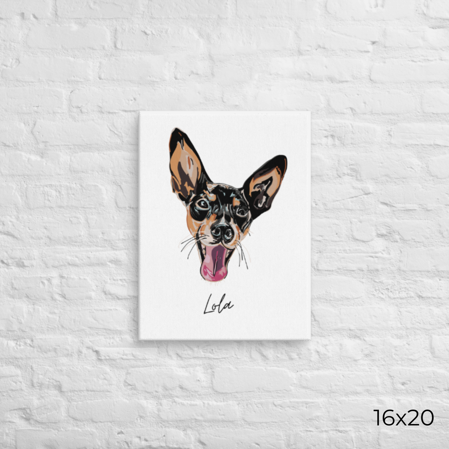 Digital Pet Portrait