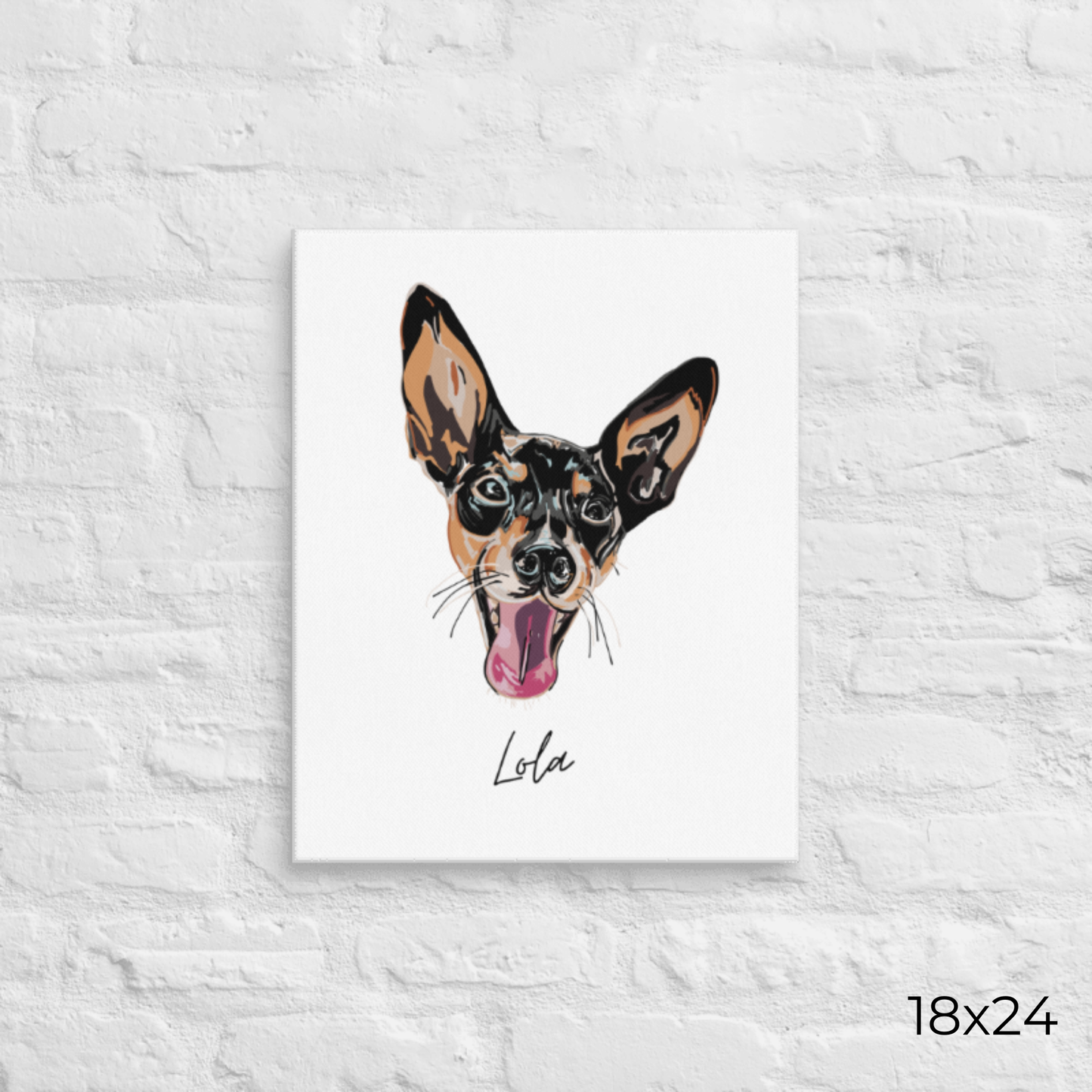 Digital Pet Portrait