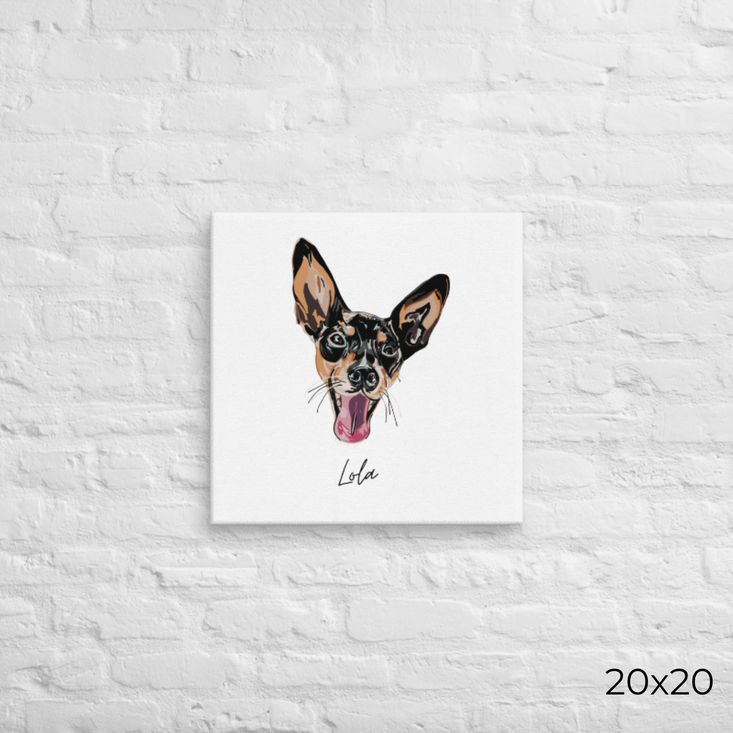 Digital Pet Portrait